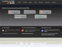 Tablet Screenshot of an66.fr